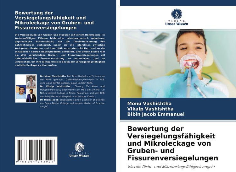Produktbild: Bewertung der Versiegelungsf&auml;higkeit und Mikroleckage von Gruben- und Fissurenversiegelungen