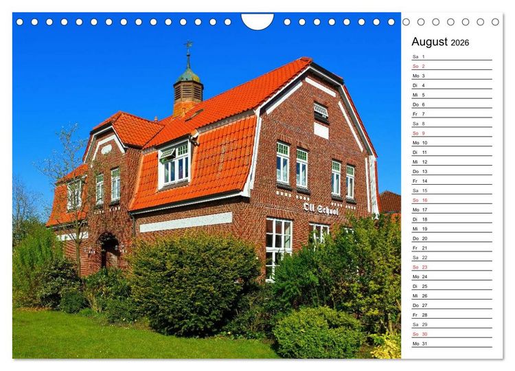 Produktbild: Neuharlingersiel - Ostfrieslands sch&ouml;nstes Hafenst&auml;dtchen (Wandkalender 2026 DIN A4 quer), CALVENDO Monatskalender