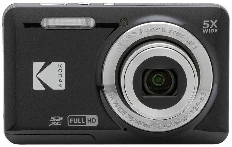 Produktbild: Kodak Pixpro FZ55 Friendly Zoom Digitalkamera 16 Megapixel Opt. Zoom: 5 x Schwarz Full HD Video, HDR-Video, Integrierter Akku