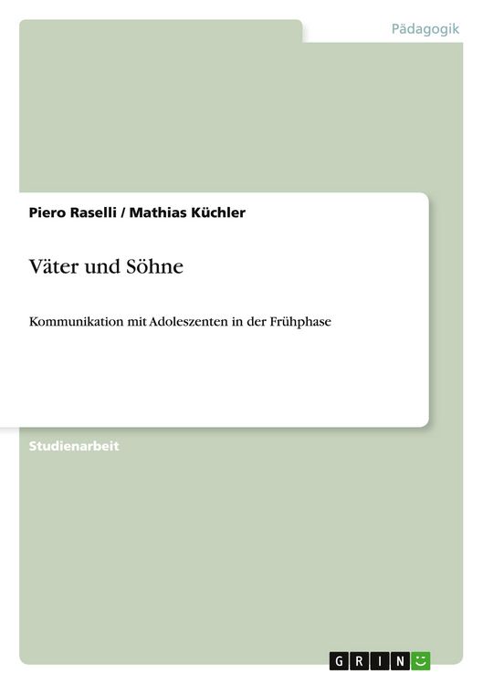 Produktbild: V&auml;ter und S&ouml;hne