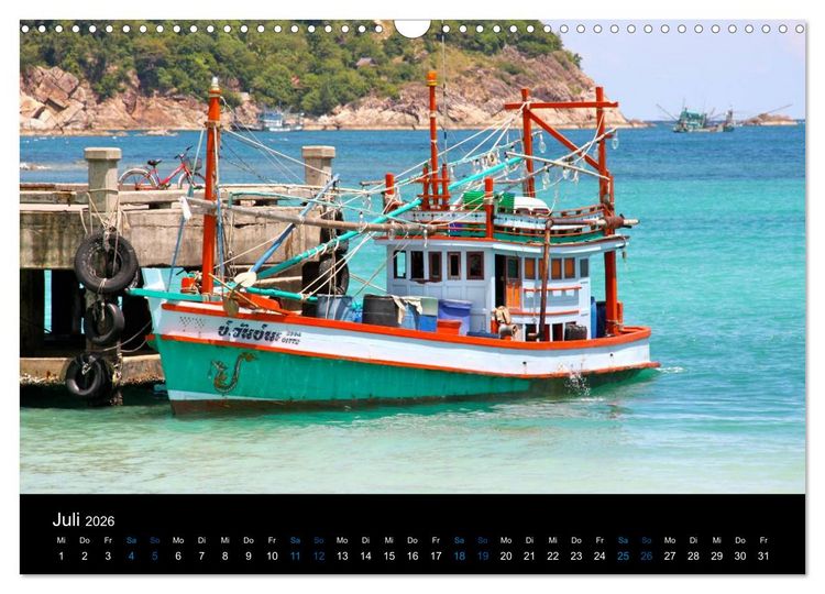 Produktbild: Erlebe Thailand (Wandkalender 2026 DIN A3 quer), CALVENDO Monatskalender