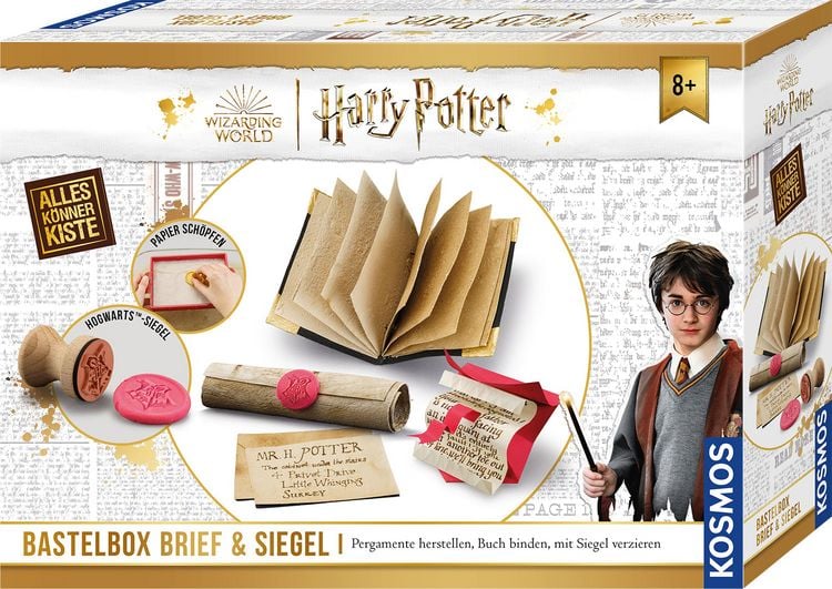 Produktbild: Harry Potter Bastelbox Brief und Siegel