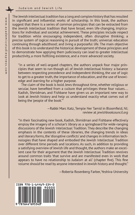 Produktbild: The Jewish Intellectual Tradition