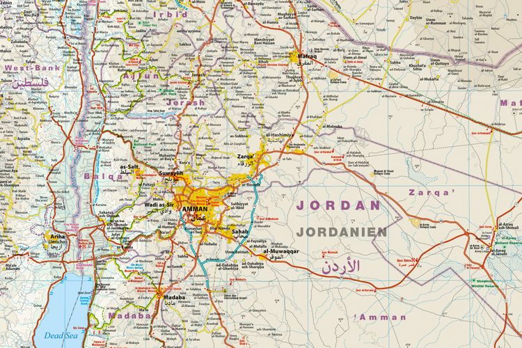 Produktbild: Reise Know-How Landkarte Jordanien / Jordan (1:400.000)