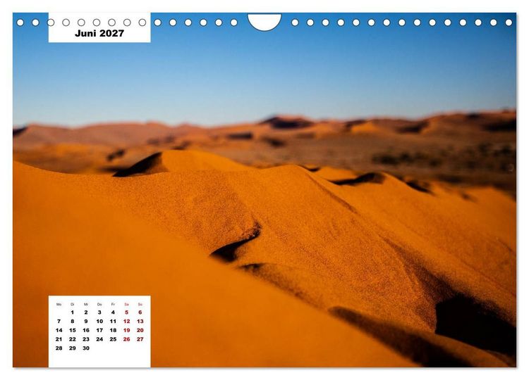 Produktbild: Magische W&uuml;ste - Die Namib (Wandkalender 2027 DIN A4 quer), CALVENDO Monatskalender