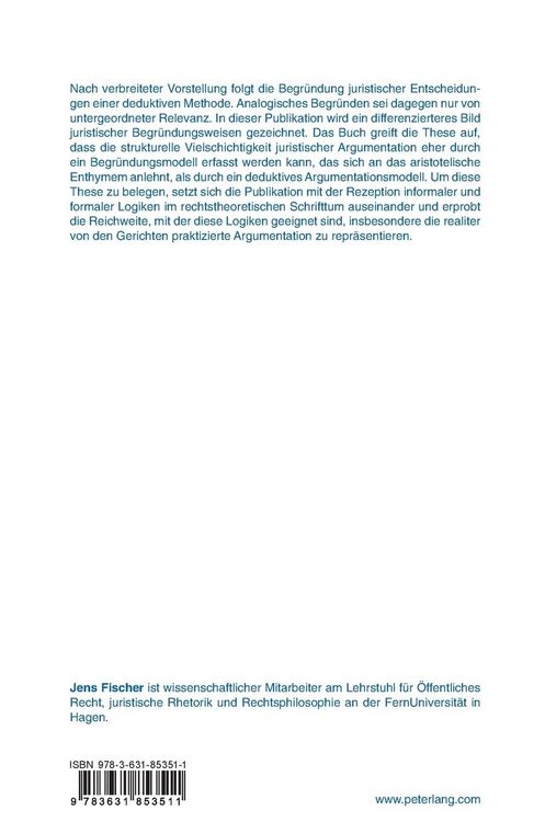 Produktbild: Analogie und Argument