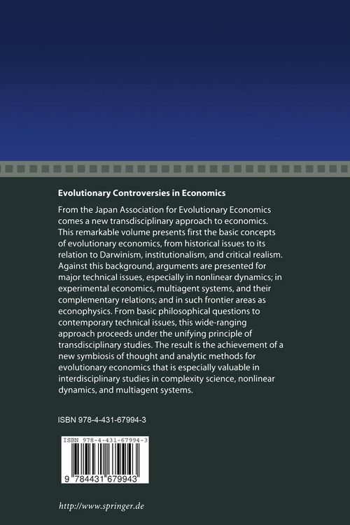 Produktbild: Evolutionary Controversies in Economics