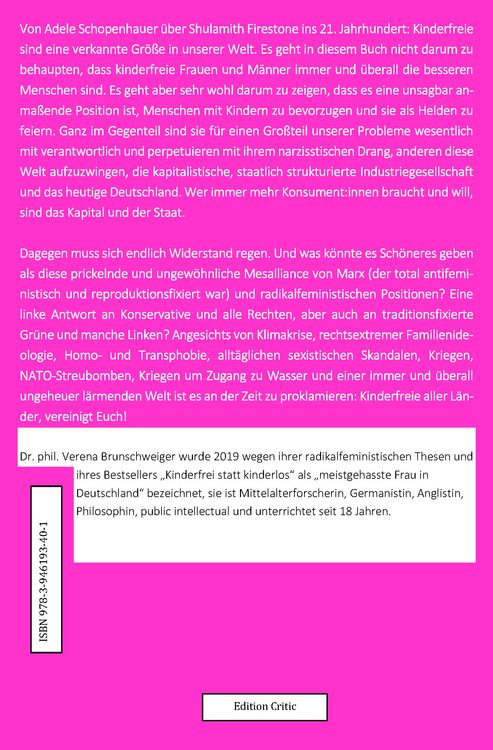Produktbild: Kinderfreie aller L&auml;nder, vereinigt Euch!