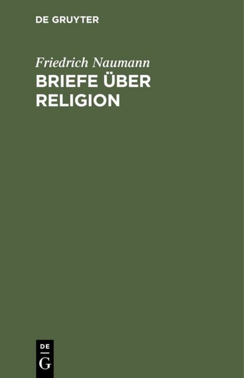 Produktbild: Briefe &uuml;ber Religion