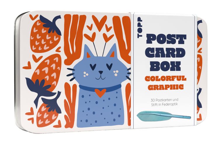 Produktbild: Postcard Box - Colorful Graphic