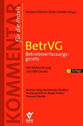 Produktbild: BetrVG Betriebsverfassungsgesetz