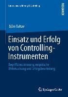 Produktbild: Einsatz und Erfolg von Controlling-Instrumenten