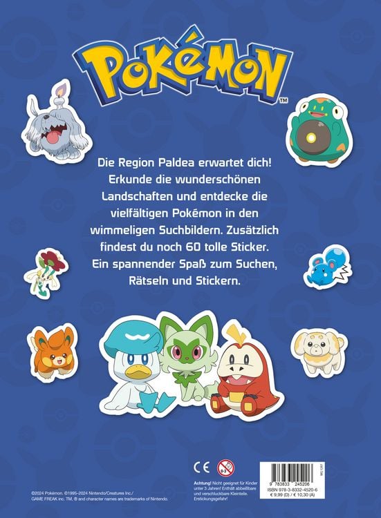 Produktbild: Pok&eacute;mon: Mein Wimmelbuch: Paldea &ndash; Entdecke die neue Region!