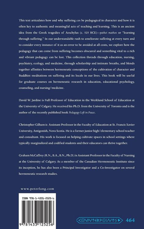 Produktbild: On the Pedagogy of Suffering