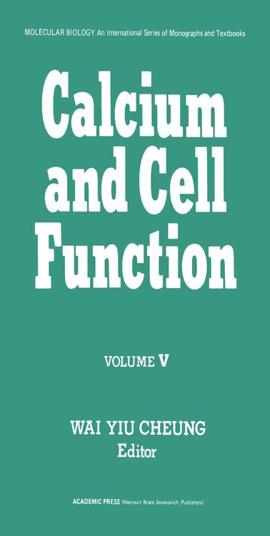 Produktbild: Calcium and Cell Function