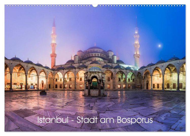 Produktbild: Istanbul - Stadt am Bosporus (Wandkalender 2026 DIN A2 quer), CALVENDO Monatskalender