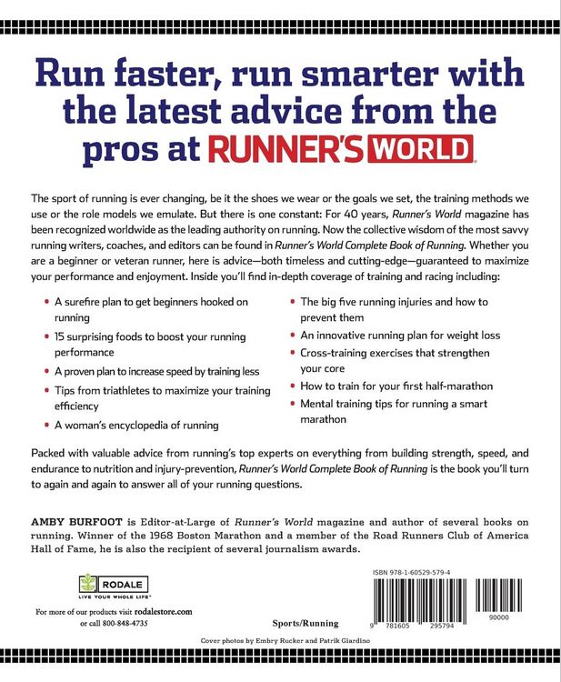 Produktbild: Runner's World Complete Book of Running