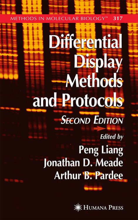 Produktbild: Differential Display Methods and Protocols