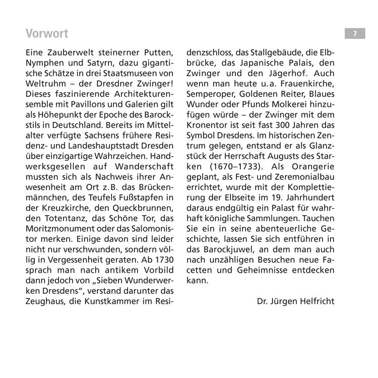 Produktbild: Der Dresdner Zwinger