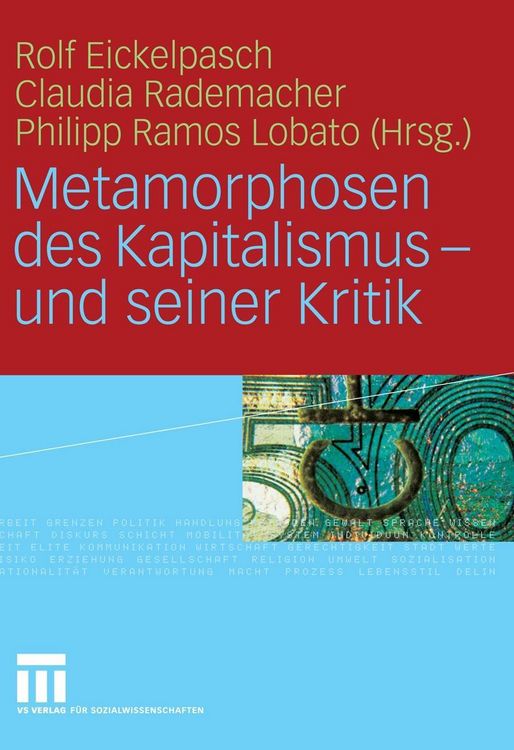 Produktbild: Metamorphosen des Kapitalismus - und seiner Kritik