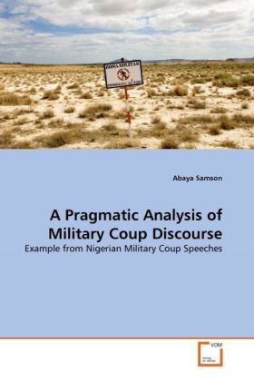 Produktbild: Samson, A: Pragmatic Analysis of Military Coup Discourse