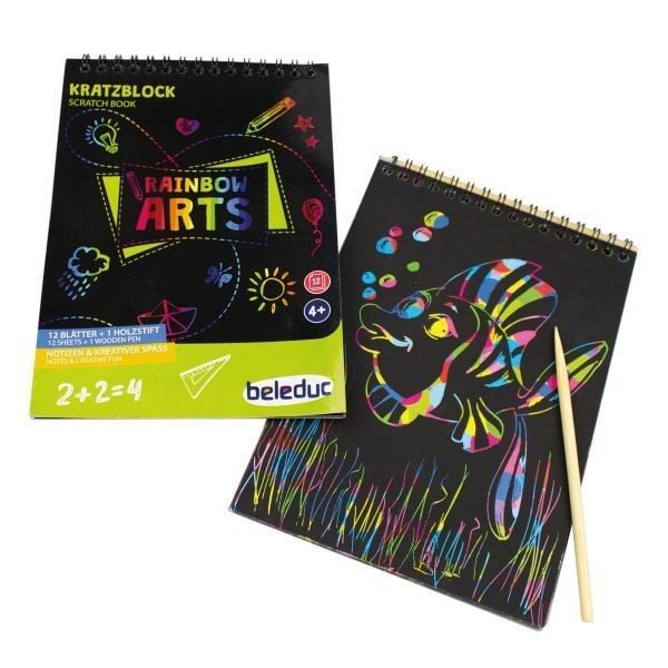 Produktbild: Beleduc - Kratzblock Rainbow Arts