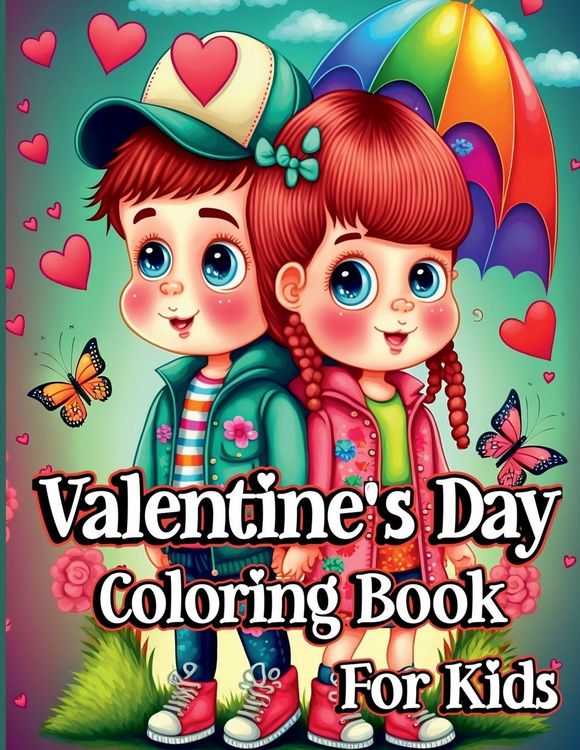 Produktbild: Valentine's Day Coloring Book For Kids