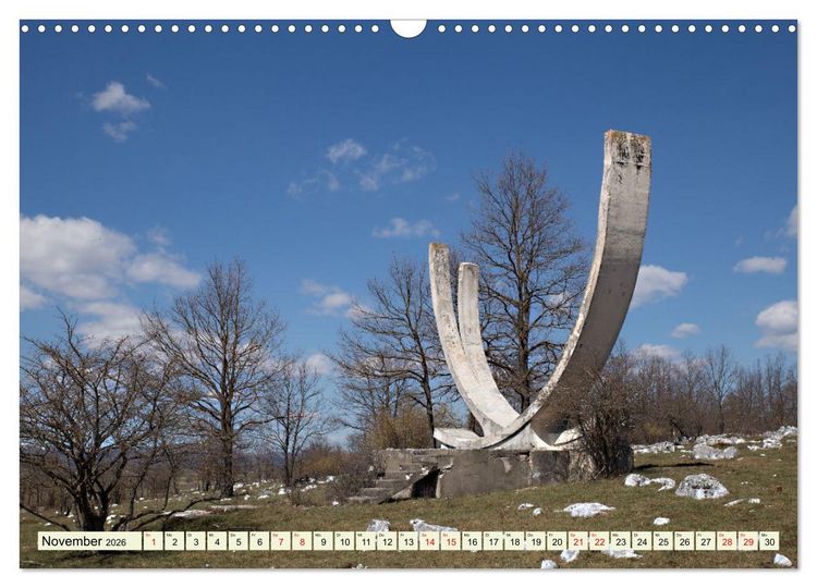 Produktbild: Bosnien und Herzegowina - Streifz&uuml;ge durch atemberaubende Kulturlandschaften (Wandkalender 2026 DIN A3 quer), CALVENDO Monatskalender