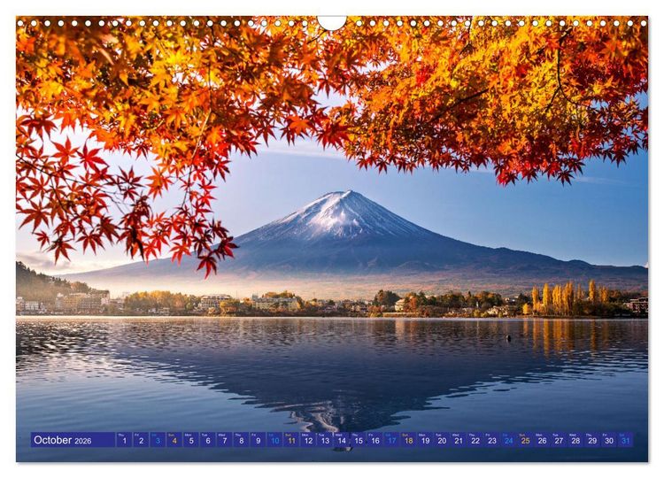 Produktbild: Amazing JAPAN (Wall Calendar 2026 DIN A3 landscape), CALVENDO 12 Month Wall Calendar