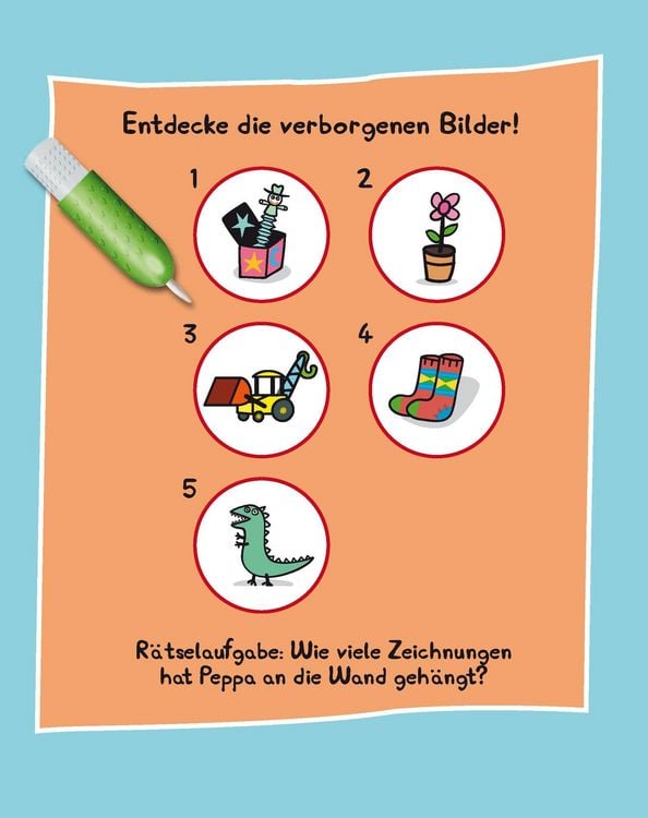 Produktbild: Peppa Pig Wasserzauber - Wassermalbuch ab 3 Jahren