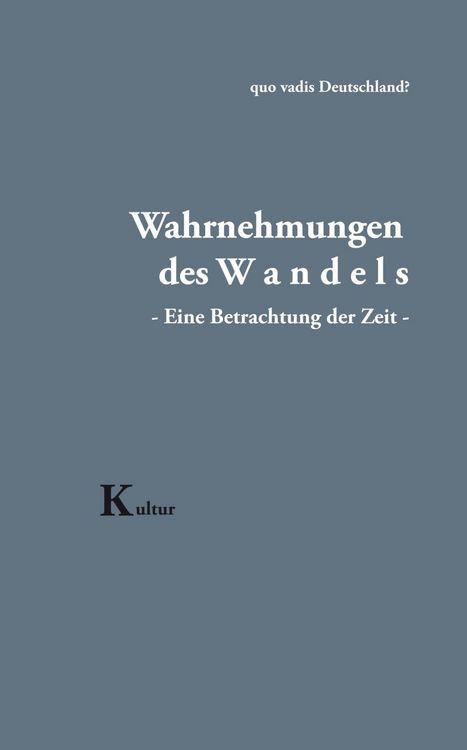 Produktbild: Wahrnehmungen des Wandels