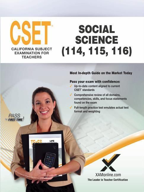 Produktbild: 2017 Cset Social Science (114, 115, 116)