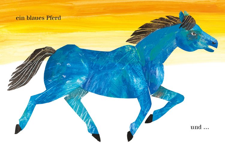 Produktbild: Der K&uuml;nstler und das blaue Pferd
