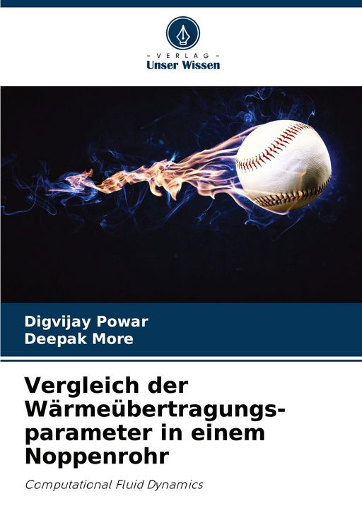 Produktbild: Vergleich der W&auml;rme&uuml;bertragungs-parameter in einem Noppenrohr
