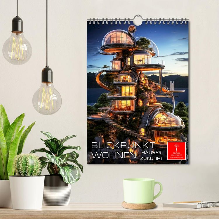 Produktbild: Blickpunkt Wohnen H&auml;user Zukunft (Wandkalender 2026 DIN A4 hoch), CALVENDO Monatskalender