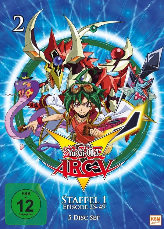 Produktbild: Yu-Gi-Oh! Arc-V - Staffel 1.2: Episode 25-49 [5 DVDs]