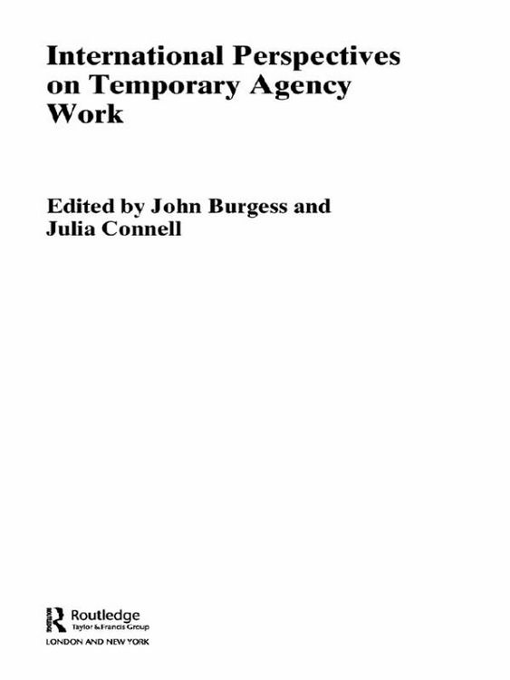 Produktbild: International Perspectives on Temporary Work
