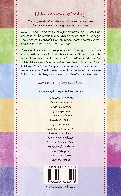 10 Jahre acabus Verlag. Die große acabus Jubiläums-Anthologie