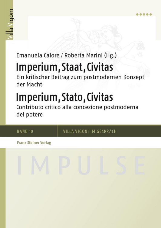 Produktbild: Imperium, Staat, Civitas / Imperium, Stato, Civitas