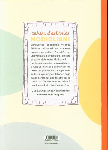 Produktbild: Cahier d'activit&eacute;s Modigliani