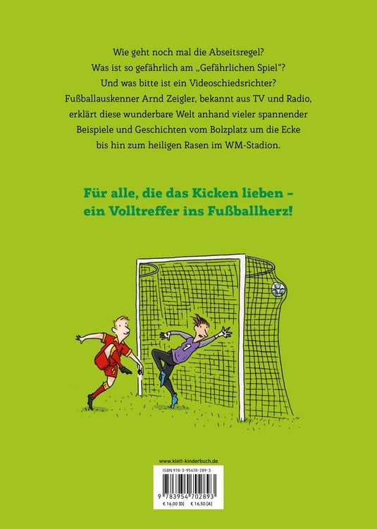 Produktbild: Arnd Zeiglers wunderbares Fu&szlig;ballbuch