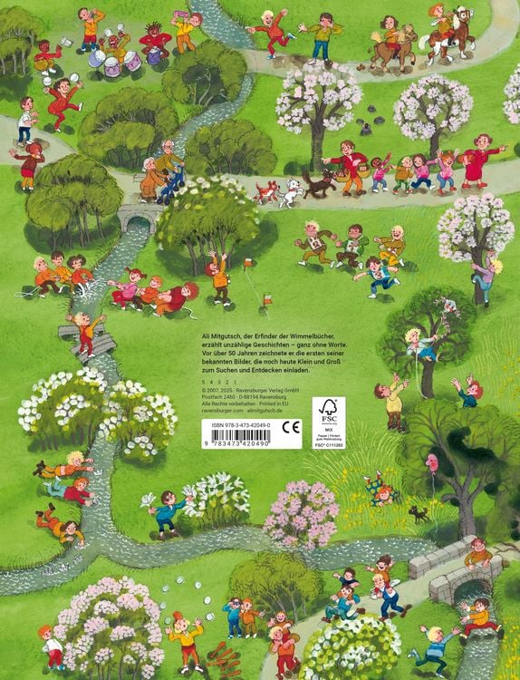 Produktbild: Mein Wimmelbuch: Fr&uuml;hling, Sommer, Herbst und Winter