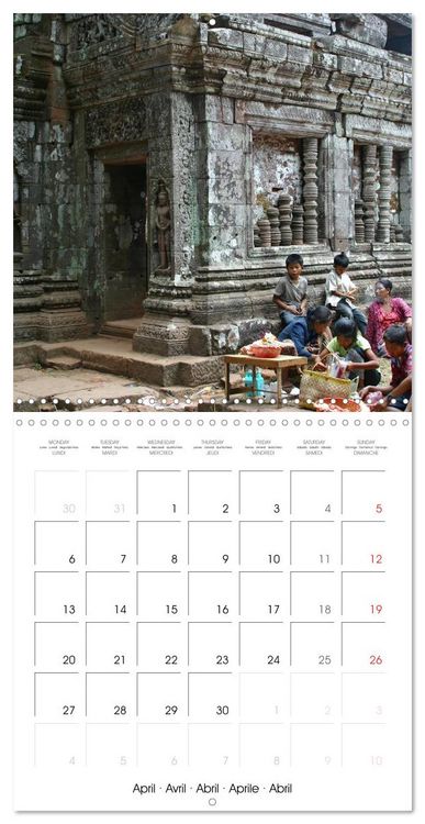 Produktbild: People's Democratic Republic - Laos (Wall Calendar 2026 12 &times; 12 Inch) CALVENDO 12 Month Wall Calendar