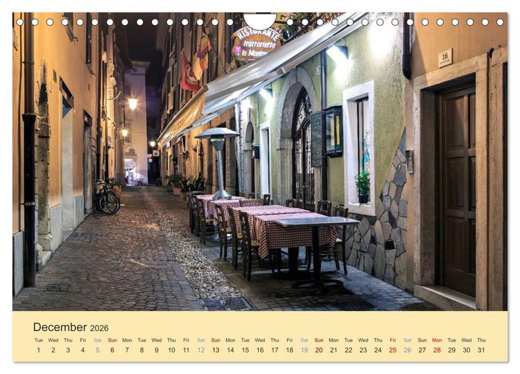 Produktbild: Riva del Garda - the pearl of Lake Garda (Wall Calendar 2026 DIN A4 landscape), CALVENDO 12 Month Wall Calendar