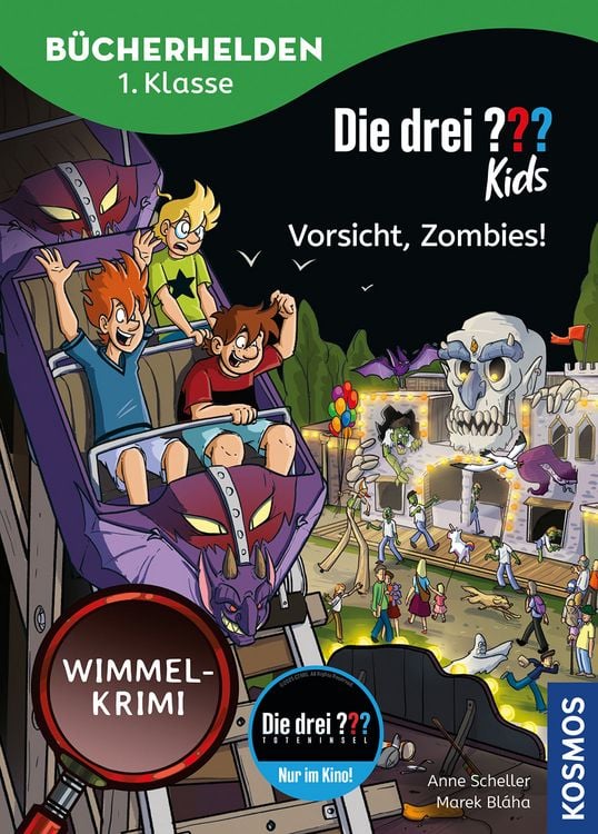 Produktbild: Die drei ??? Kids, Bücherhelden 1. Klasse, Vorsicht, Zombies!