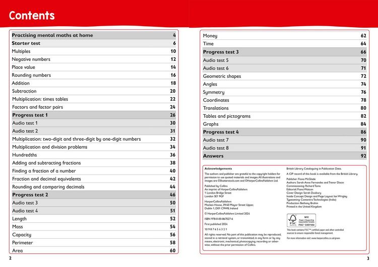 Produktbild: YR 4 MENTAL MATHS TARGE_KS2 PR