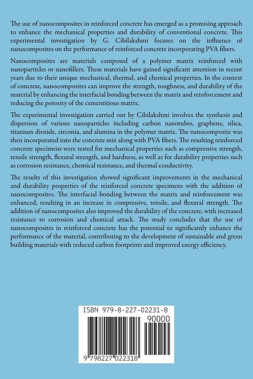 Produktbild: Influence of Nanocomposites on Reinforced Concrete