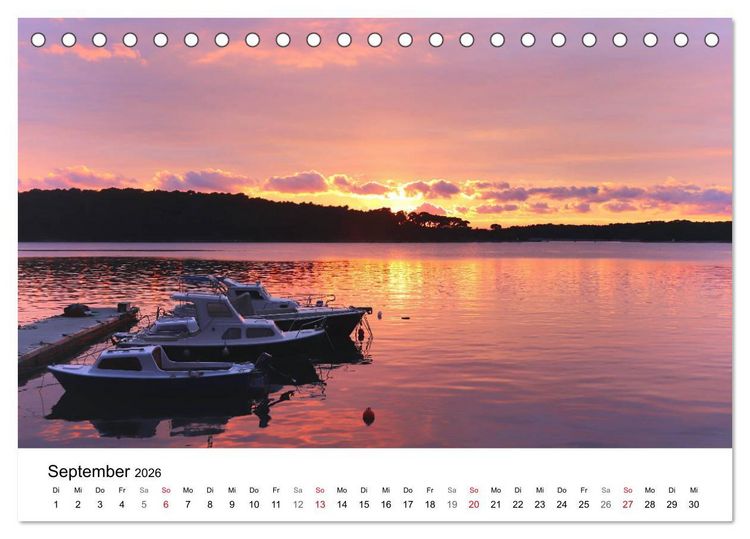 Produktbild: Kroatiens Inselzauber, Losinj (Tischkalender 2026 DIN A5 quer), CALVENDO Monatskalender