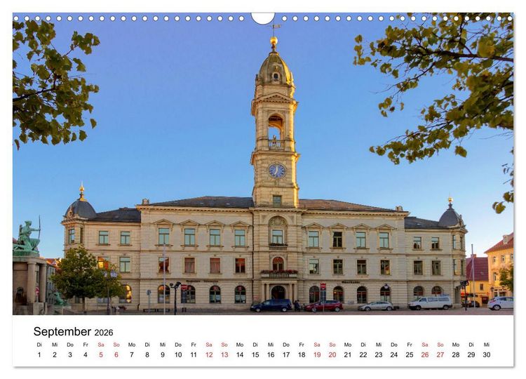 Produktbild: GROSSENHAIN 2026 (Wandkalender 2026 DIN A3 quer), CALVENDO Monatskalender