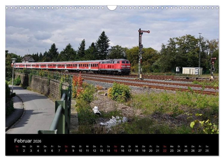 Produktbild: Erfolg einer Lokfamilie - Die V160-Baureihen (Wandkalender 2026 DIN A3 quer), CALVENDO Monatskalender